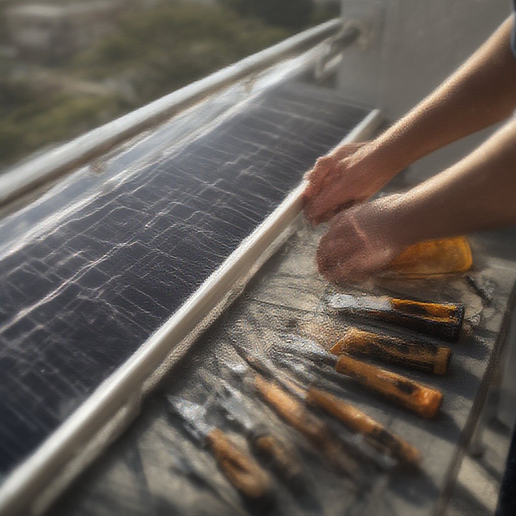 balcony solar panels - Illustration 1
